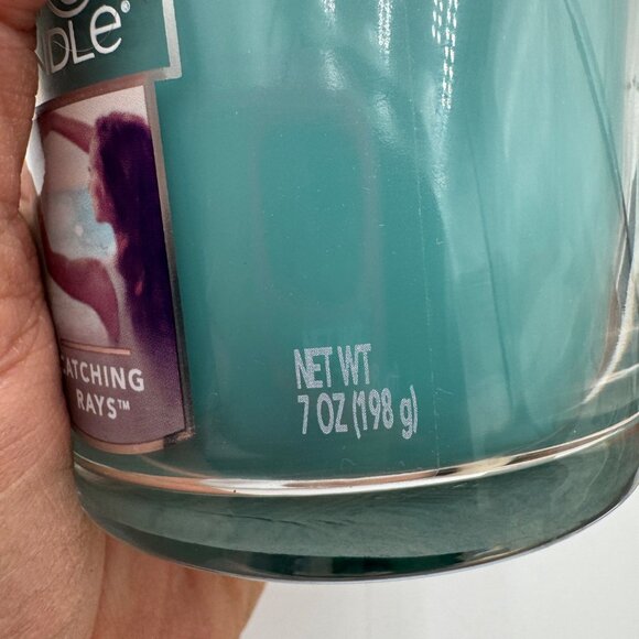 Yankee Candle Catching Rays 7oz Single Wick set of two 2 7oz and 12 oz lit one - Picture 4 of 16